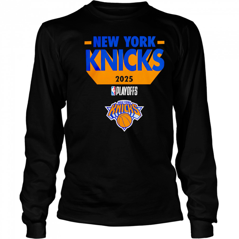New York Knicks 2025 Playoff Participant Master shirt Long Sleeved