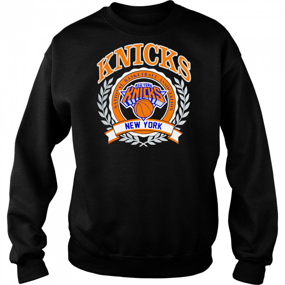 New York Knicks Crest National Basketball Association Logo 2025 shirt Hoodie