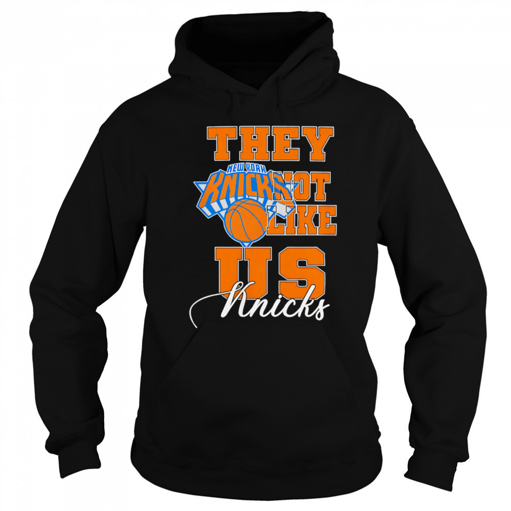 New York Knicks They Not Like Us Knicks Logo shirt Sweatshirt