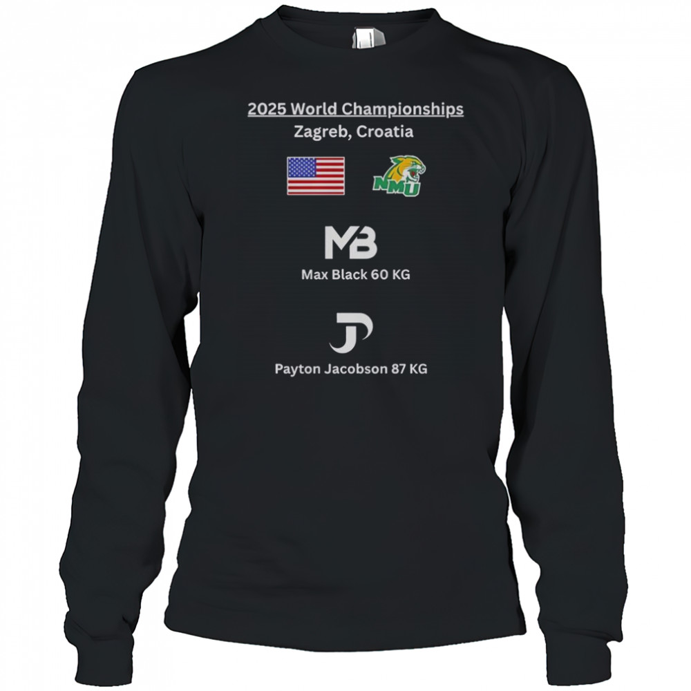 NMU Vs The World 2025 World Championships T-Shirt Long Sleeved