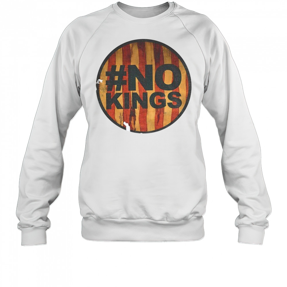 No Kings American flag vintage shirt Sweatshirt