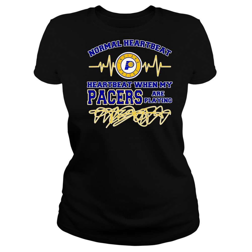 Normal heartbeat when my Pacers are playing shirt Women's T-shirt