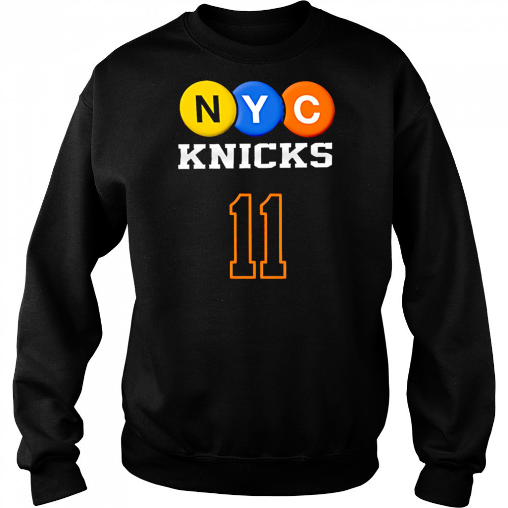 NYC Knicks 11 Brunson shirt Hoodie