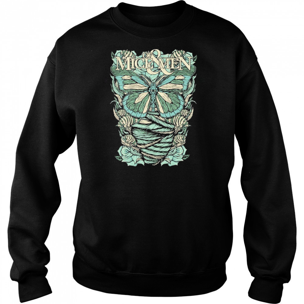 Of Mice & Men Butterfly T-shirt Hoodie