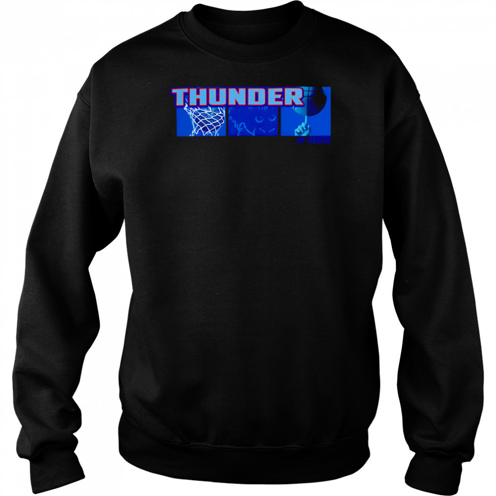 Oklahoma City Thunder 2025 Playoff Block shirt Hoodie