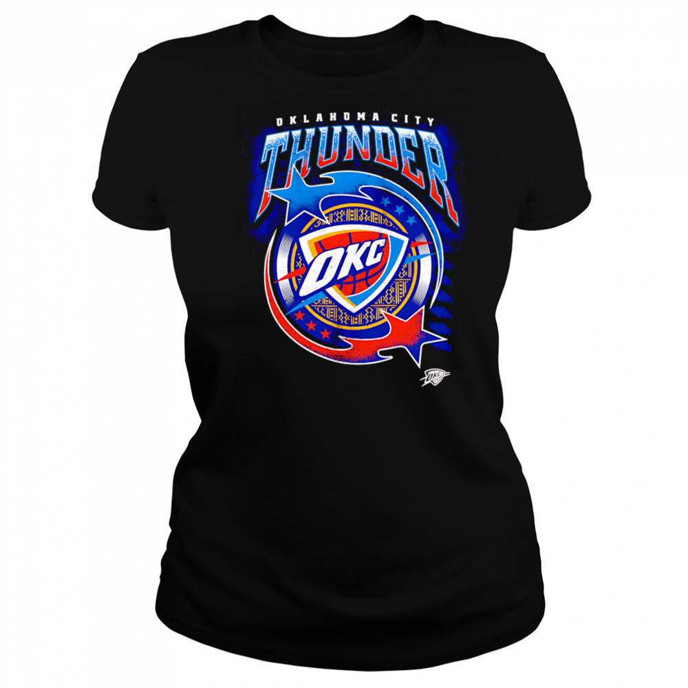 Oklahoma City Thunder Big retro shirt Women's T-shirt