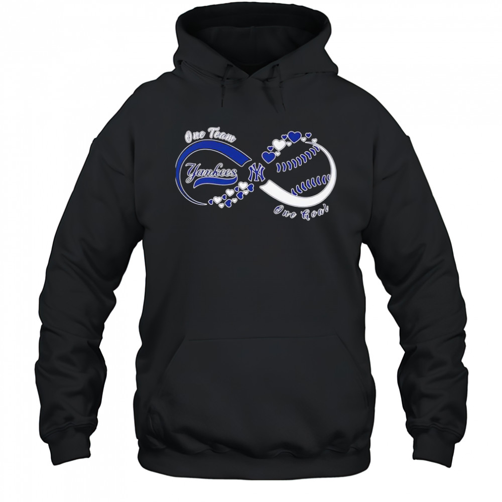 One team one goal New York Yankees shirt Hoodie