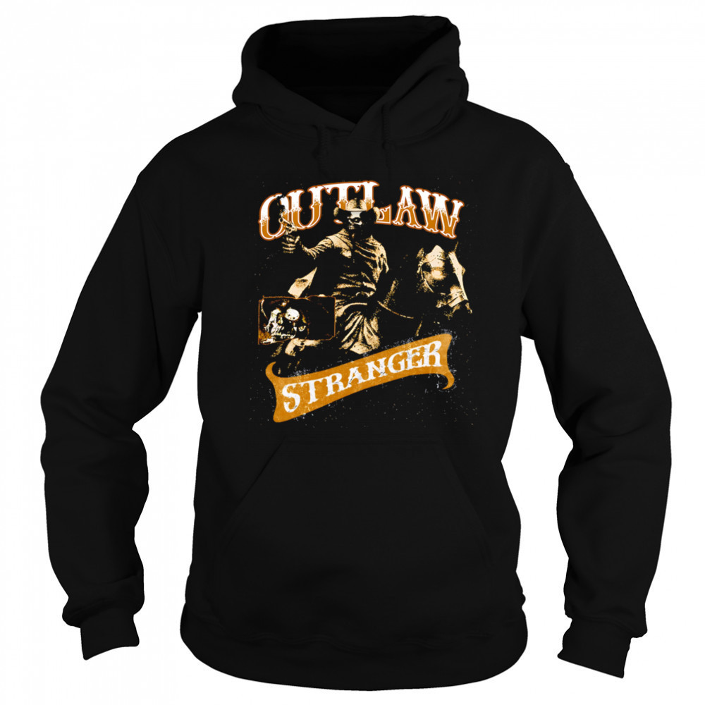 Outlaw Stranger Skeleton horse retro shirt Sweatshirt