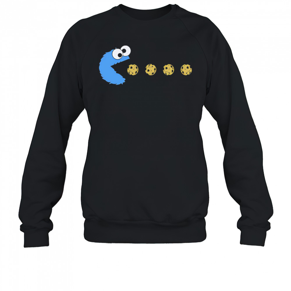 Pac Man Cookie Monster shirt Sweatshirt