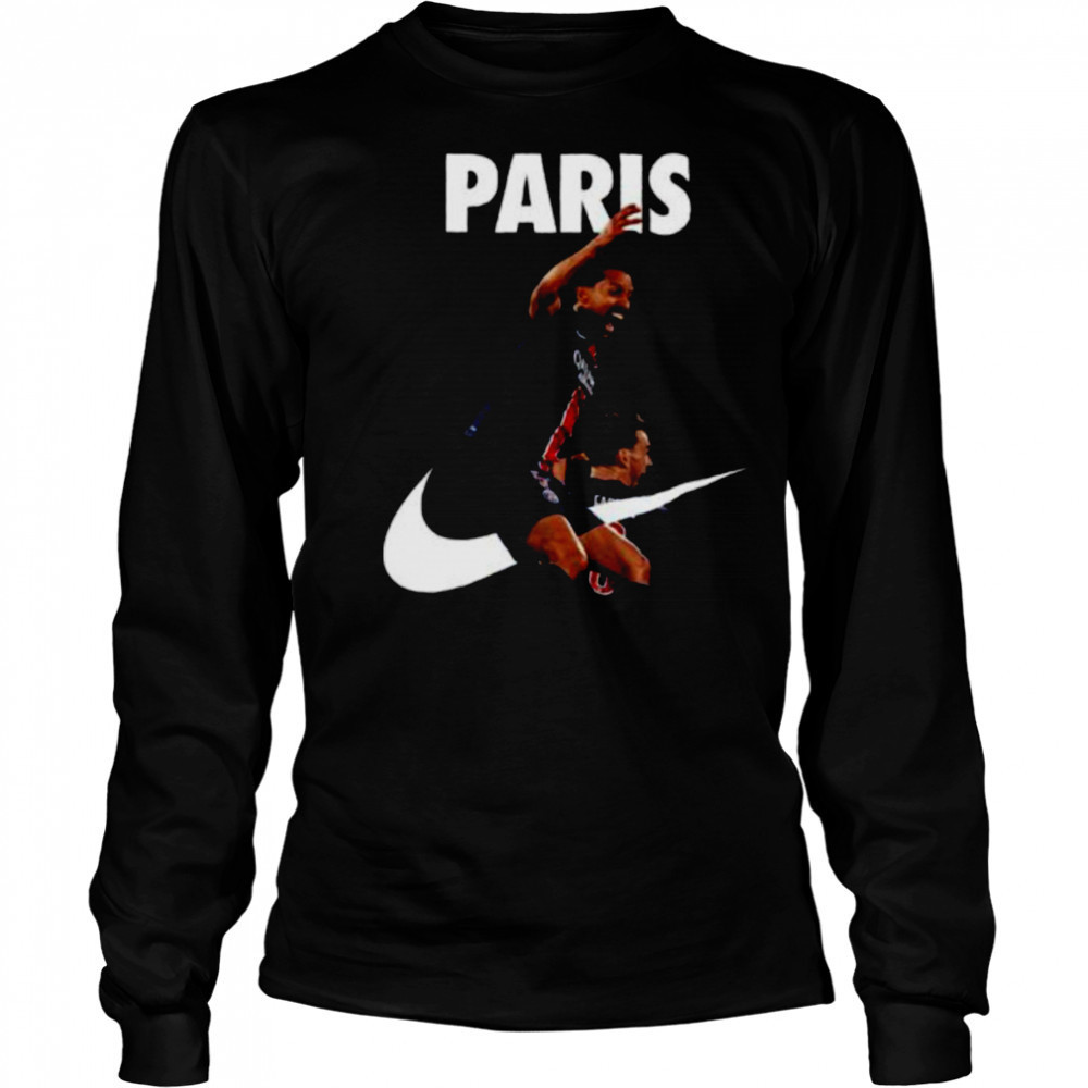 Paris Nike x PSG Celebrate Their 13th Ligue 1 Title With A 3 1 Home Win Over Auxerre T Shirt Long Sleeved