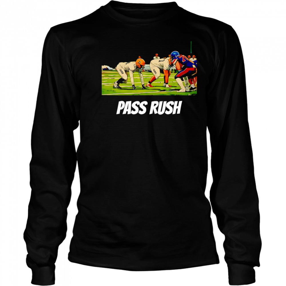 Pass Rush NFL shirt Long Sleeved