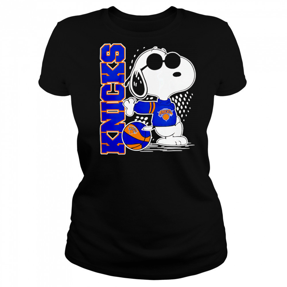 Peanuts Snoopy New York Knicks Basketball 2025 shirt Women's T-shirt