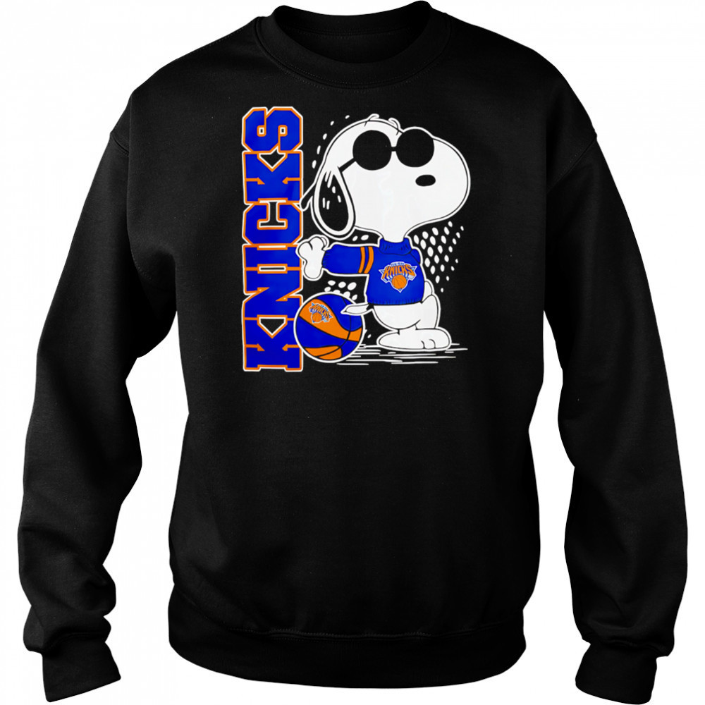 Peanuts Snoopy New York Knicks Basketball 2025 shirt Hoodie