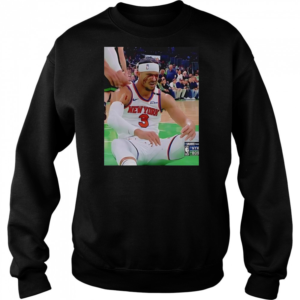 Photos Of Josh Hart After Getting Elbowed In The Face T-Shirt Hoodie