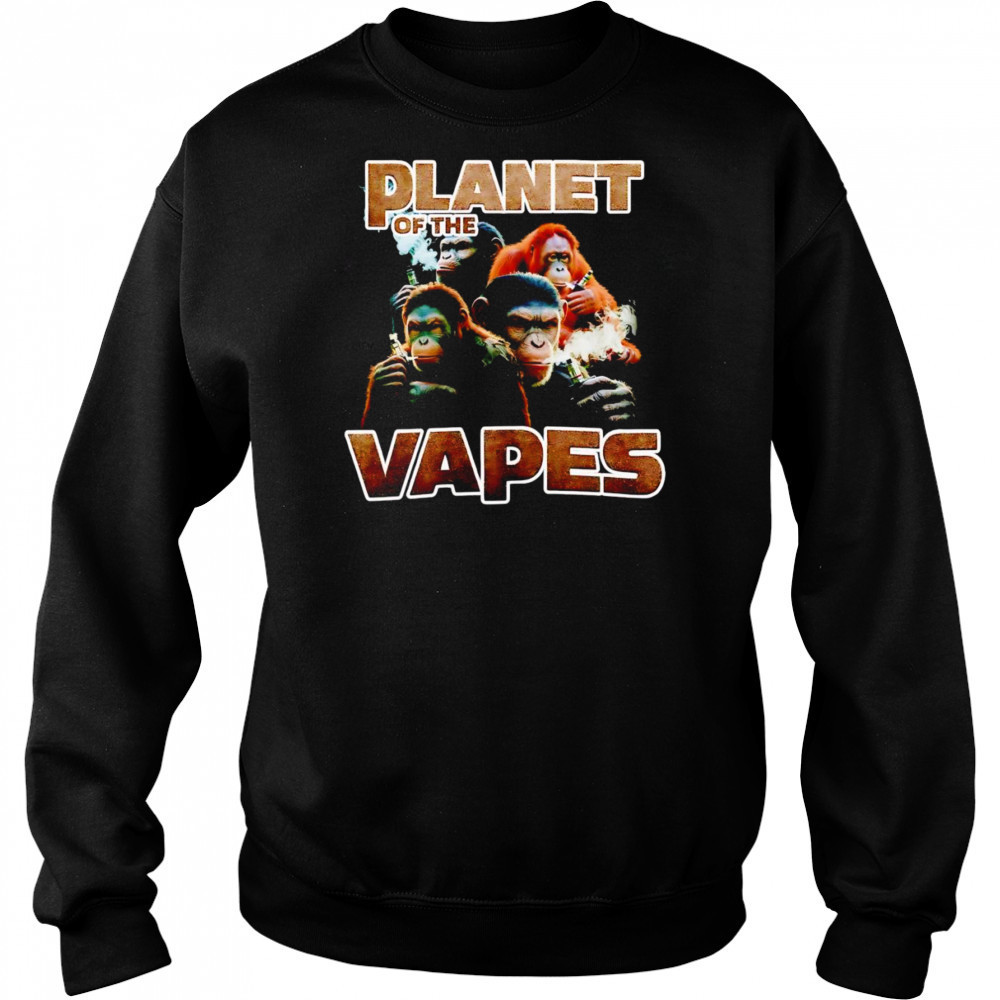 Planet of the Vapes smoking shirt Hoodie