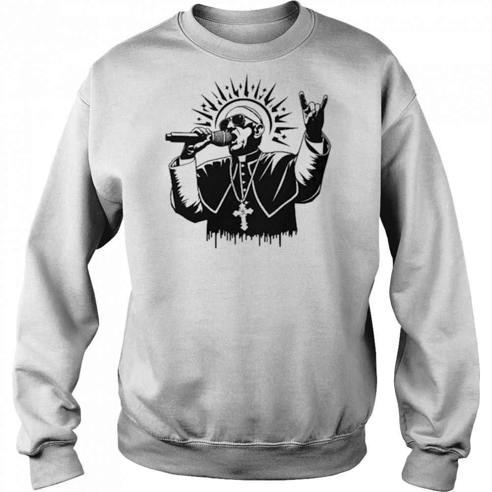 Pope Francis Metal T-shirt Hoodie