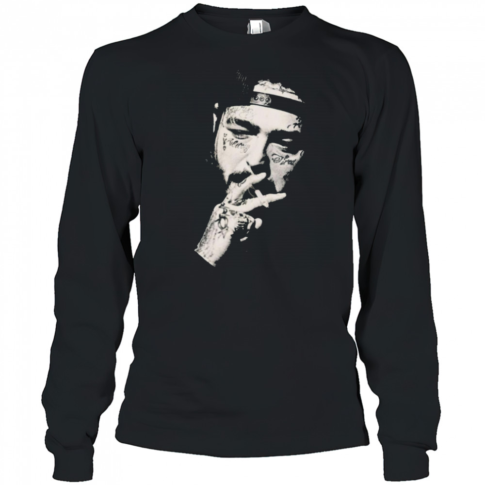 Post Malone Cowboy Country Posty Rap Concert Music Shirt Long Sleeved