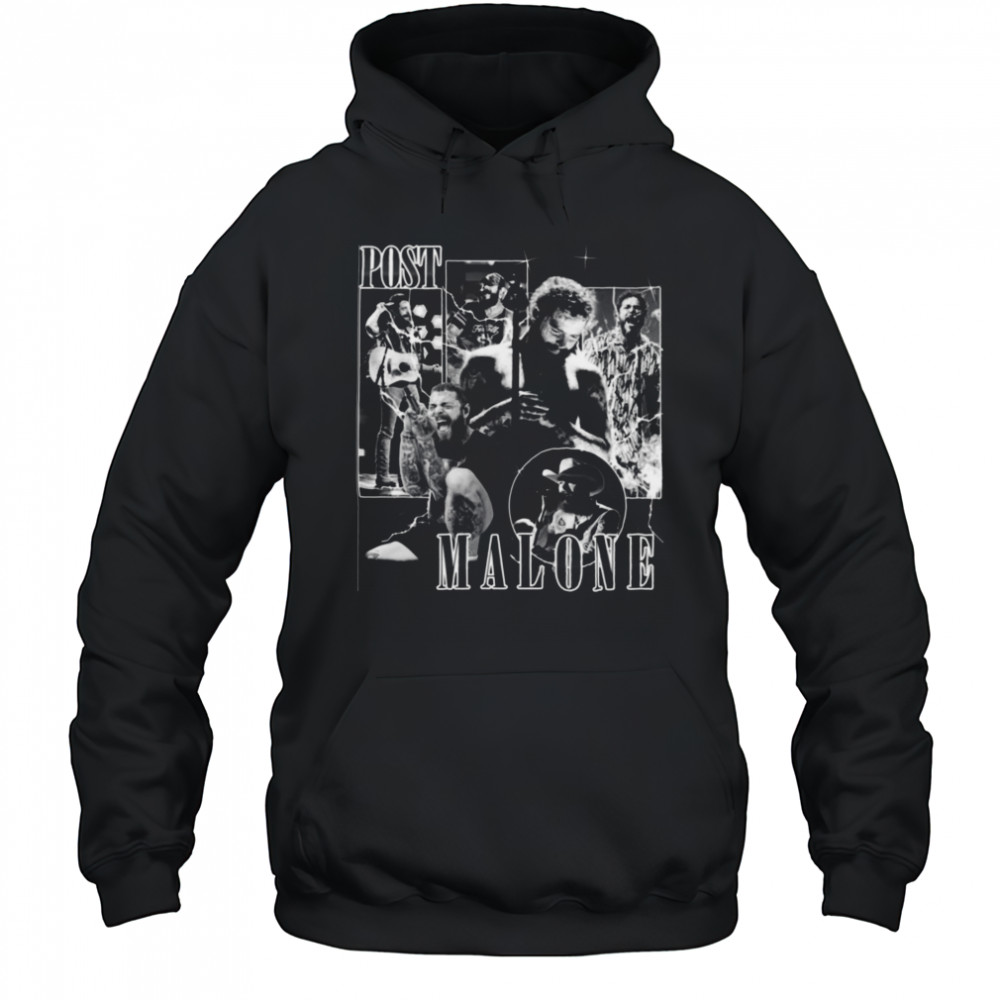 Post Malone Music Tour 2025 Album Artwork Shirt Hoodie