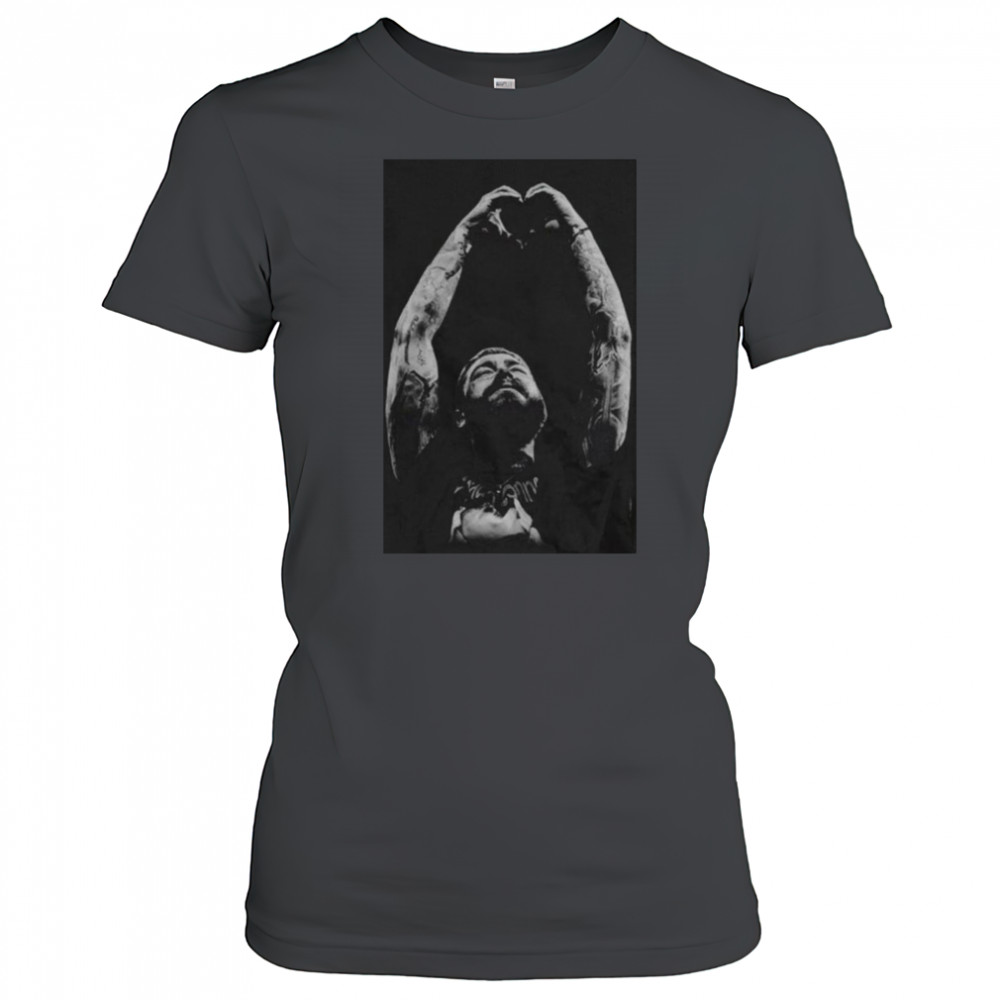 Post Malone Vintage Posty Tour 2025 Retro Bootleg Y2K Concert Fan Shirt Women's T-shirt