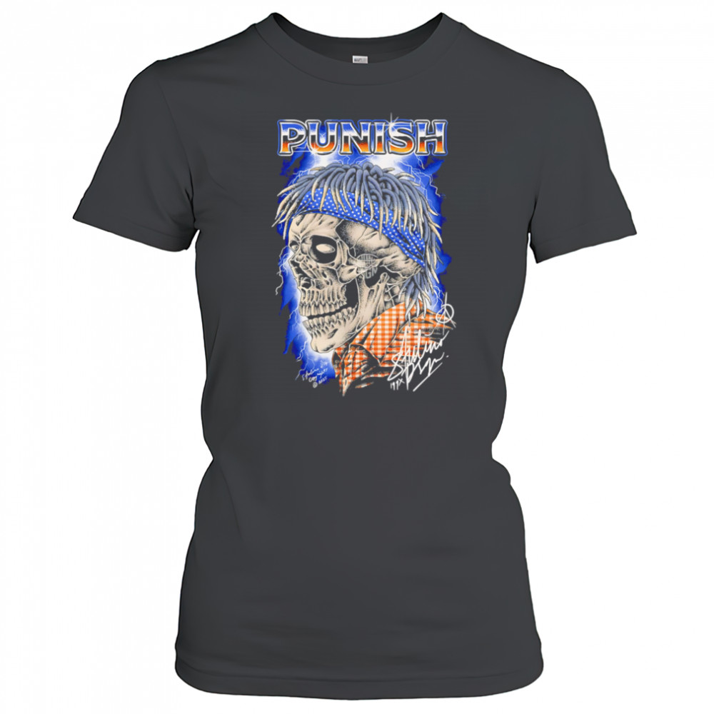 Punish skull lightning classic shirt Women's T-shirt