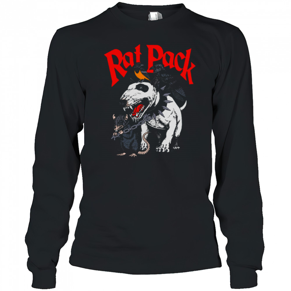 Rat Pack Graphic T Shirt Long Sleeved