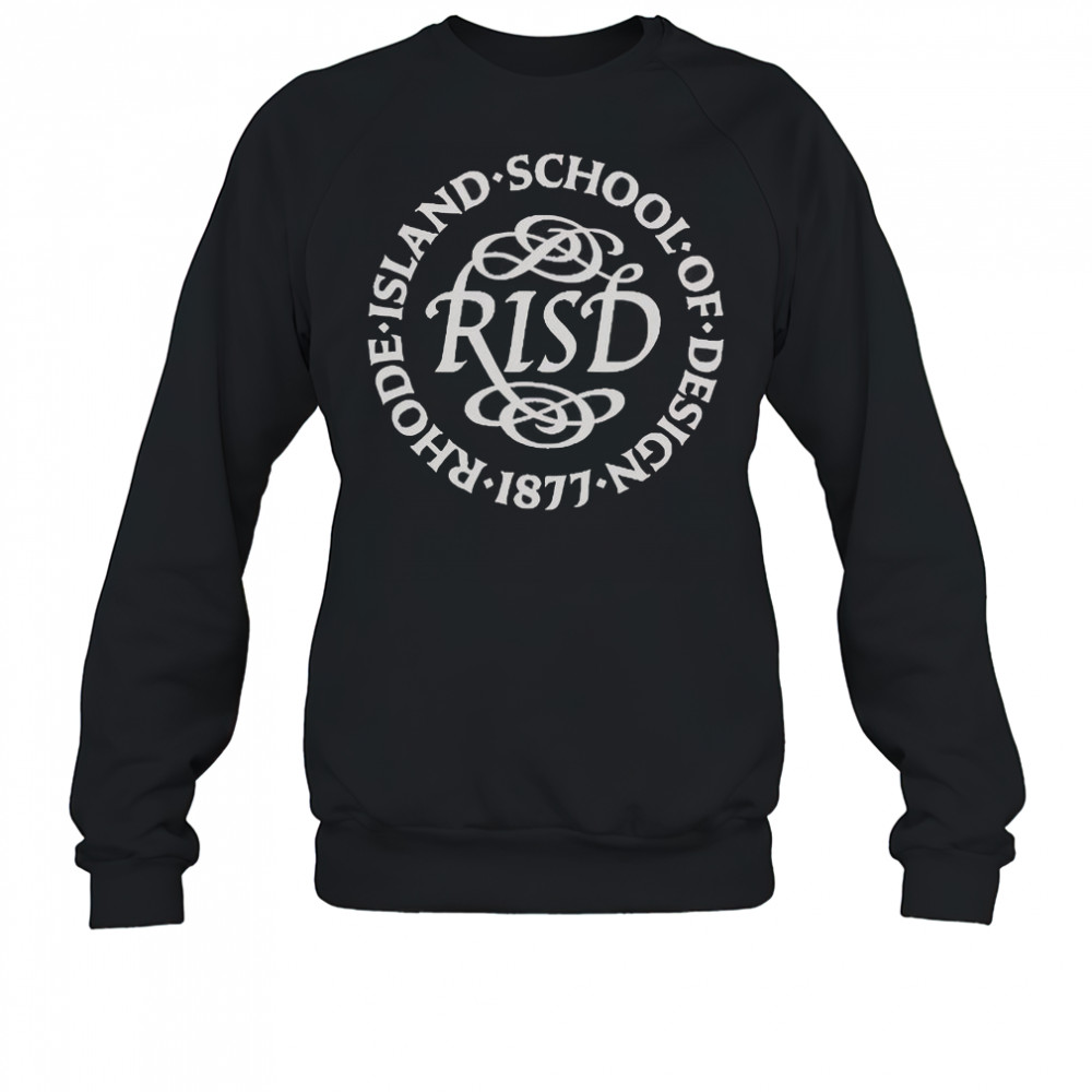 Rhode Island School Of Design 1877 Blue 84 Medallion T-Shirt Sweatshirt