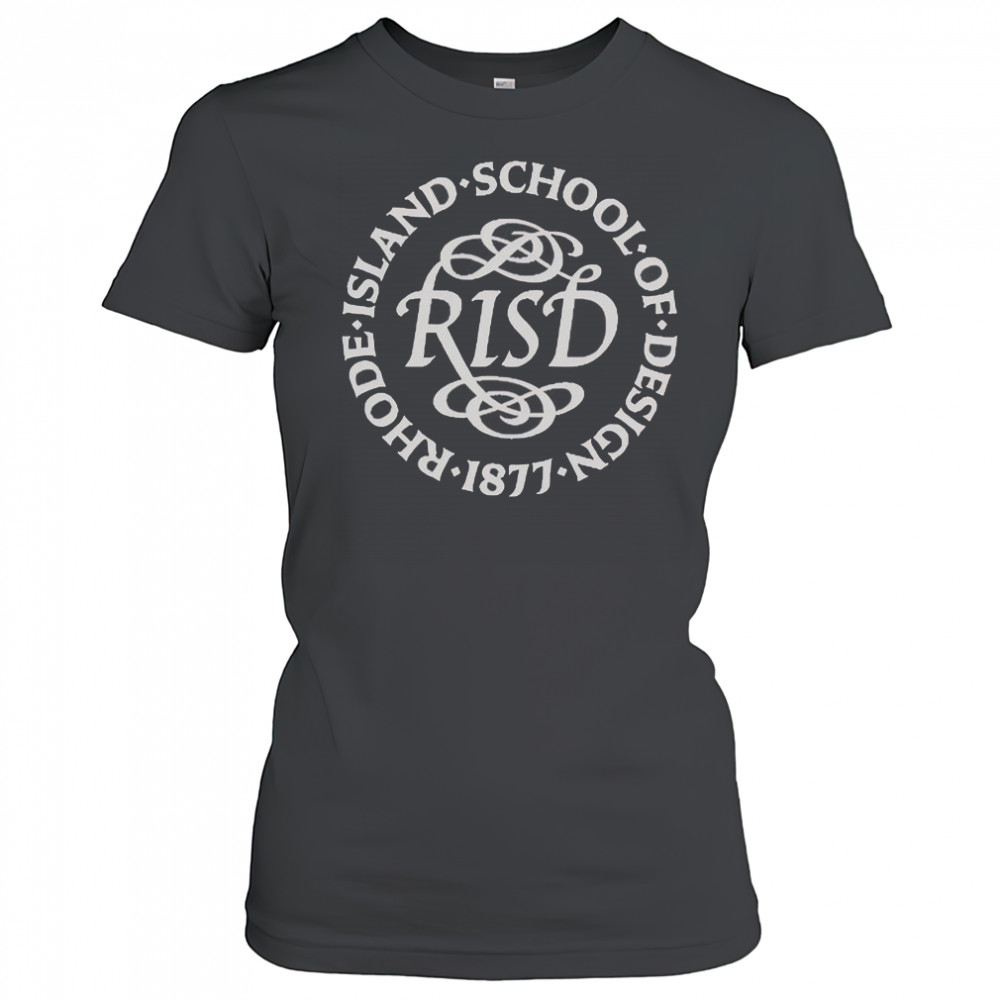 Rhode Island School Of Design 1877 Blue 84 Medallion T-Shirt Women's T-shirt