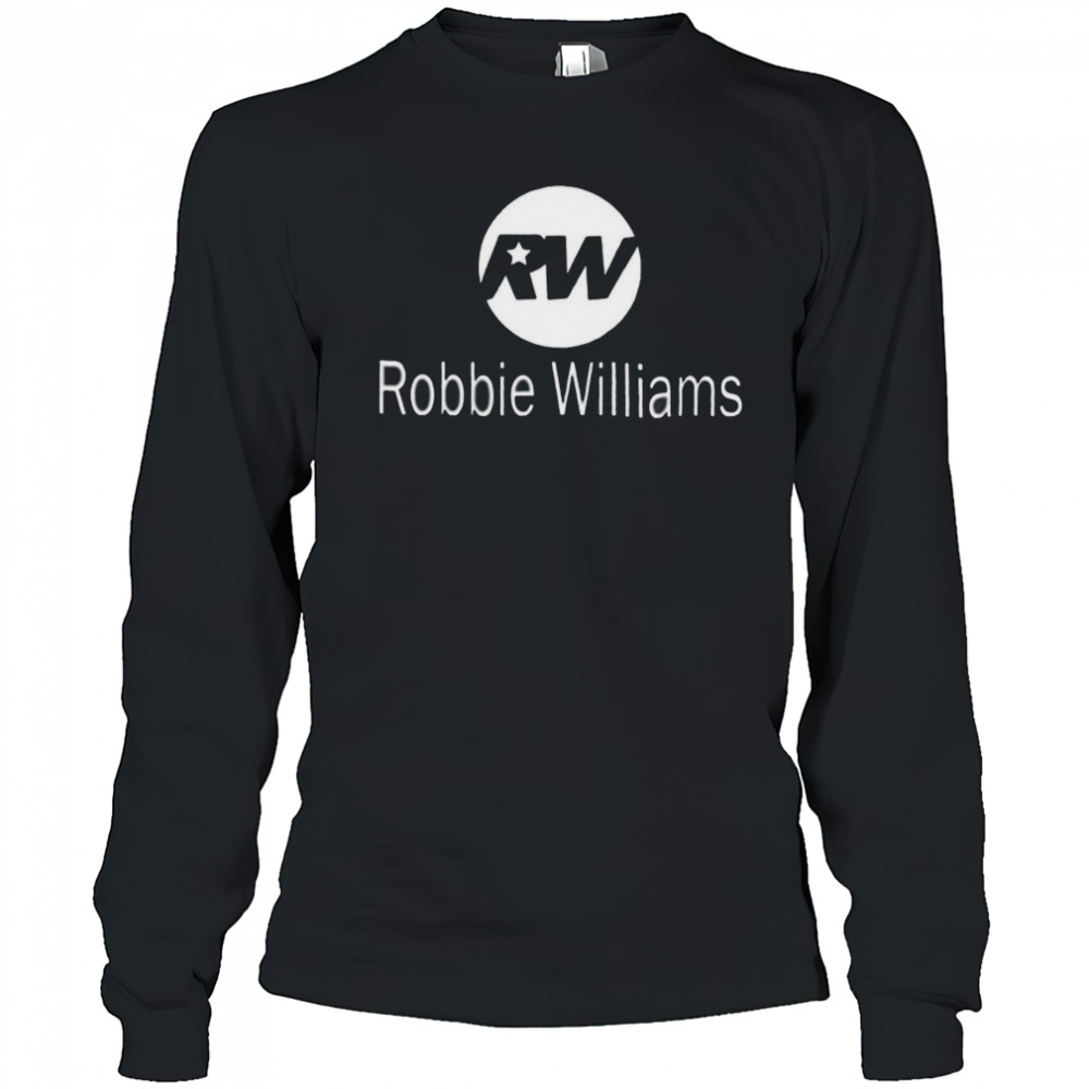 Robbie Williams Tour 2025 Concert T Shirt Long Sleeved