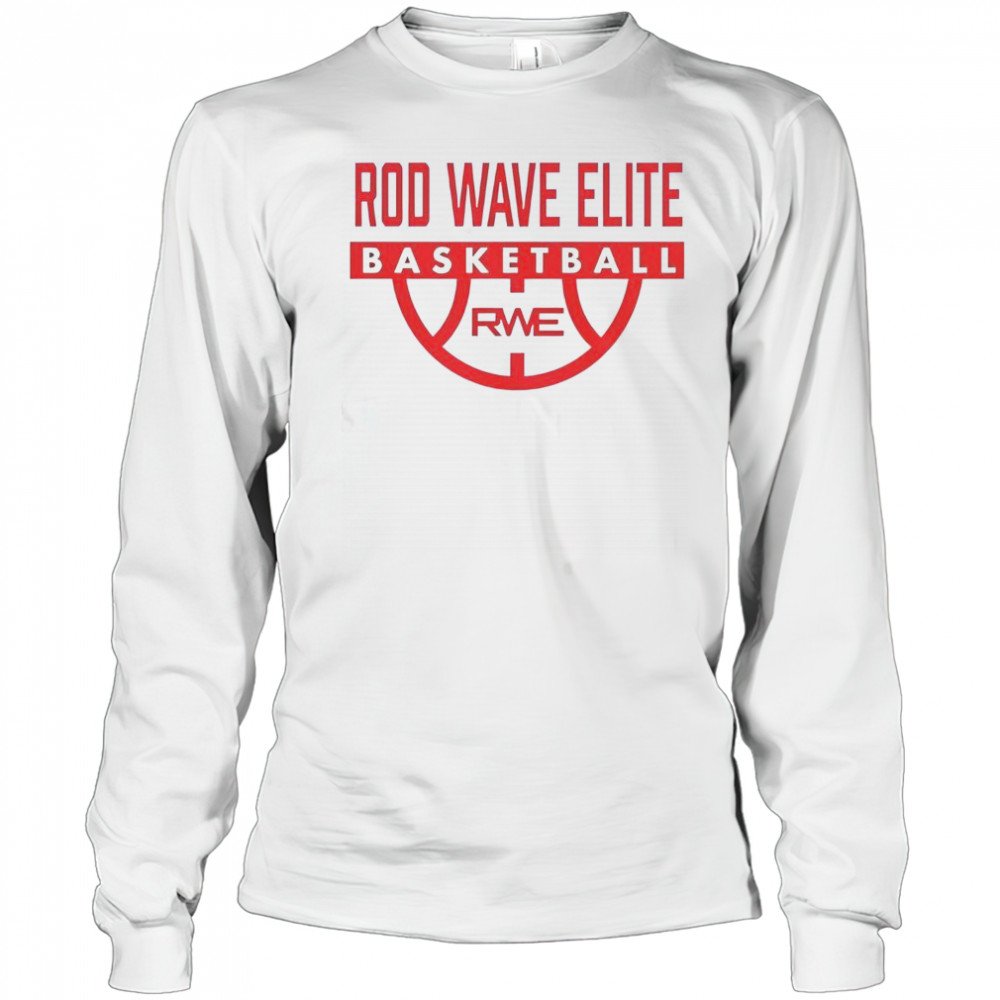 Rod Wave Elite Basketball RWE T-Shirt Long Sleeved
