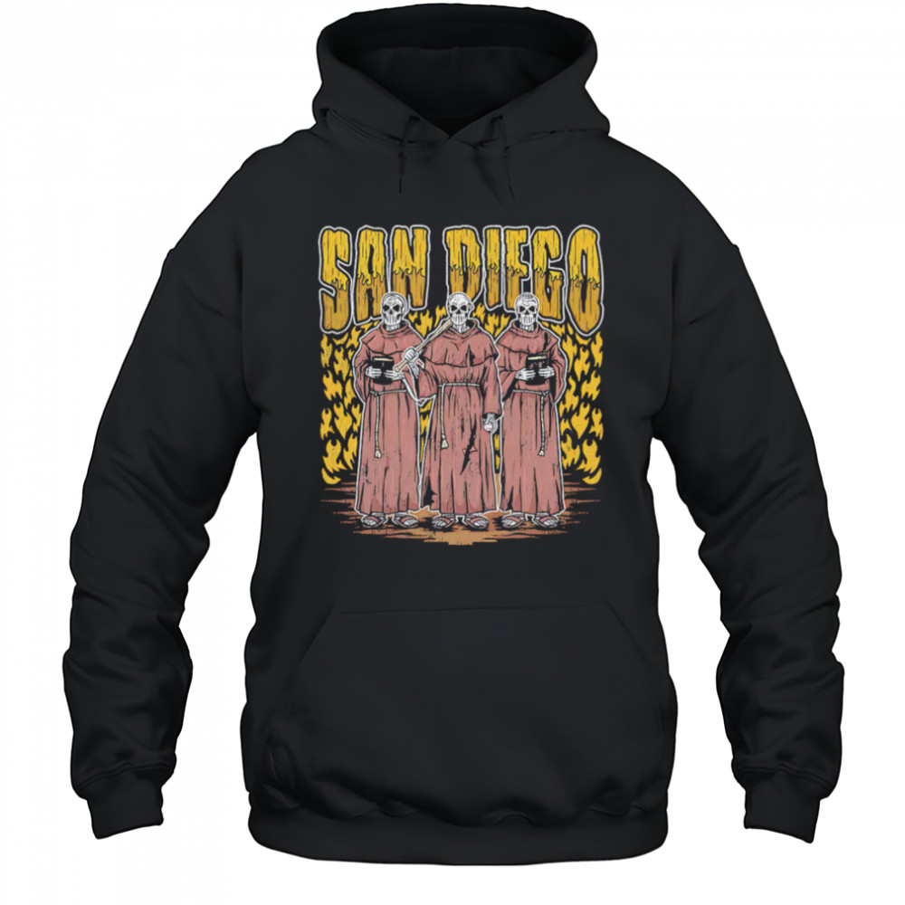 San Diego Baseball Dt Essential Skeleton shirt Hoodie