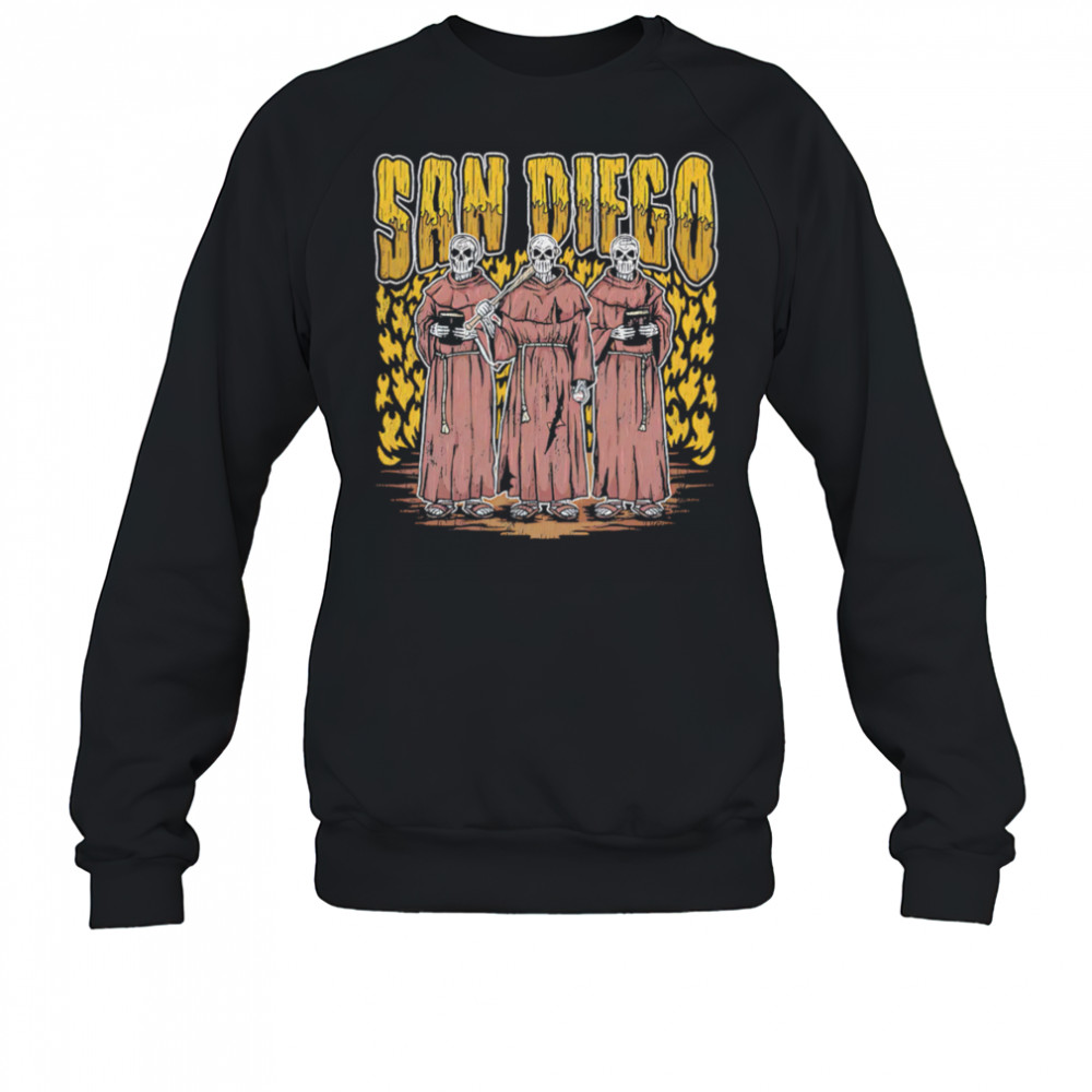 San Diego Baseball Dt Essential Skeleton shirt Sweatshirt