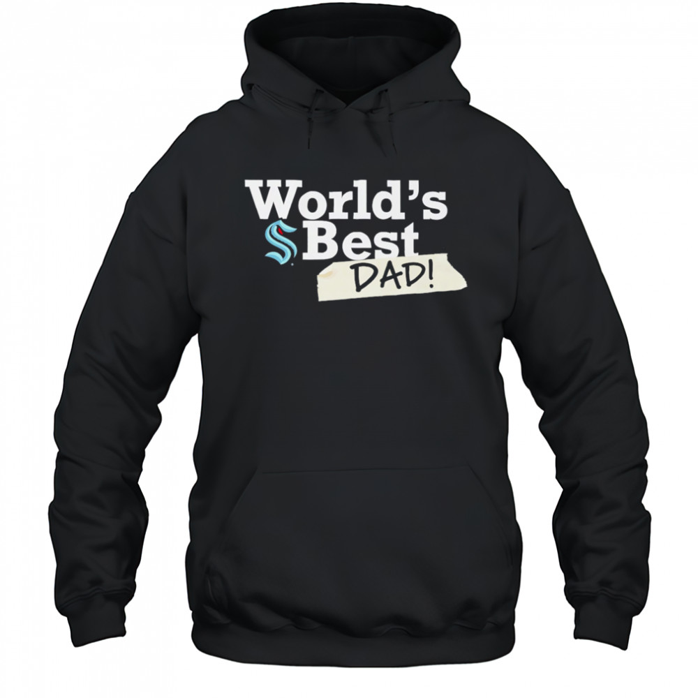 Seattle Kraken World’s Best Dad shirt Hoodie