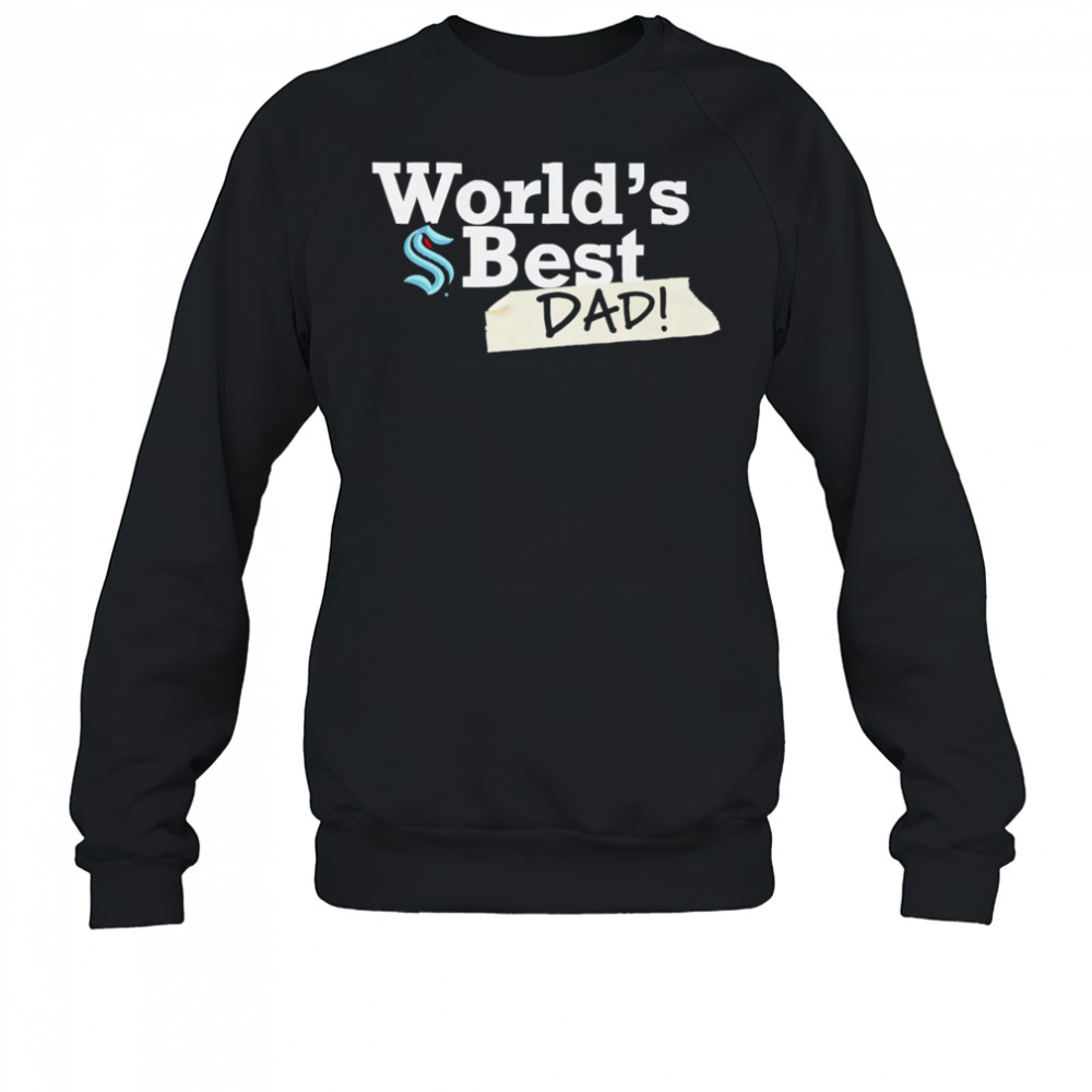 Seattle Kraken World’s Best Dad shirt Sweatshirt