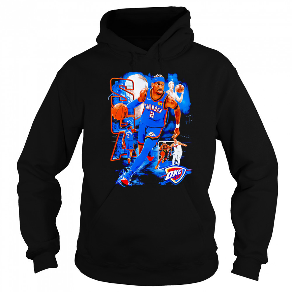 SGA Shai Gilgeous-Alexander OKC graphic shirt Sweatshirt