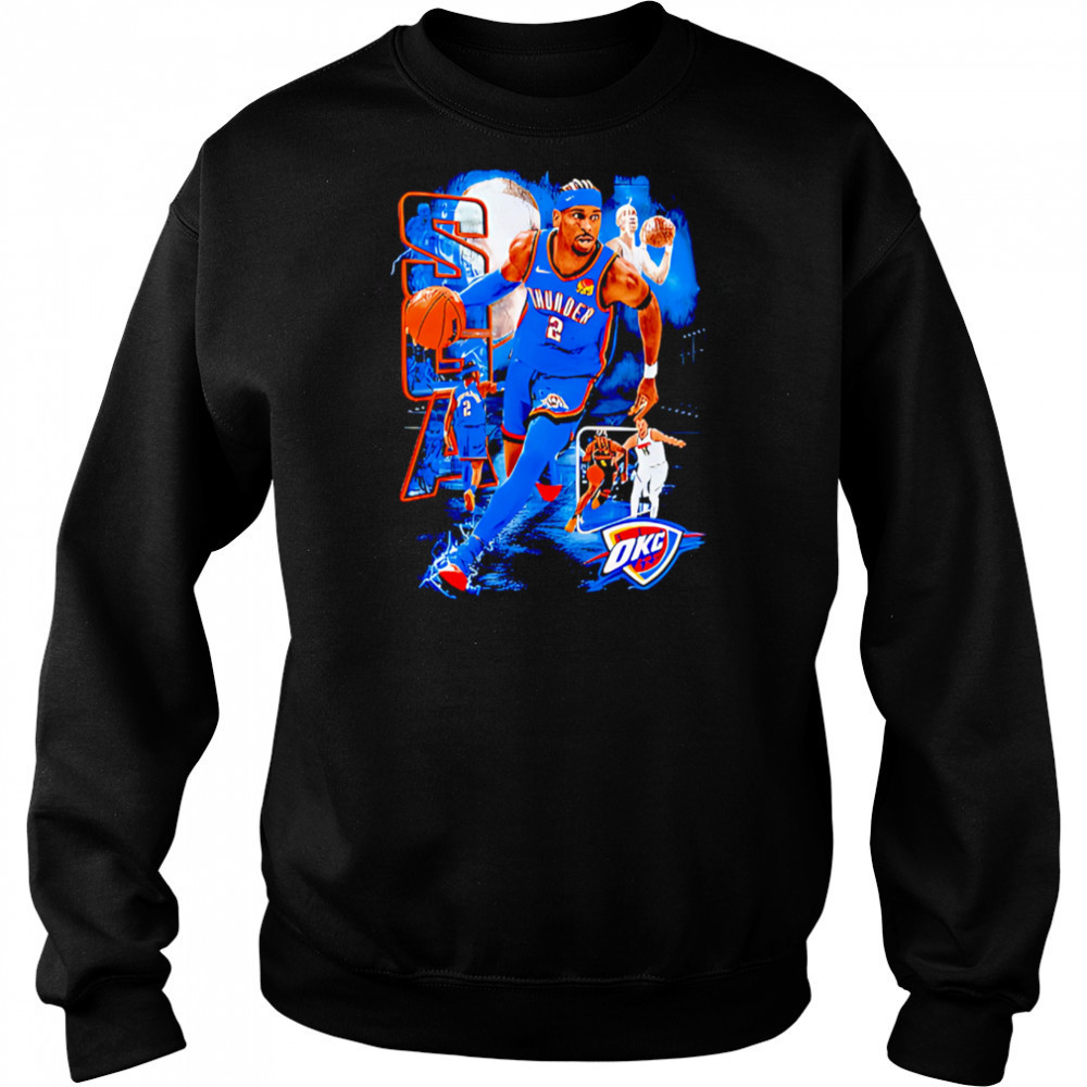 SGA Shai Gilgeous-Alexander OKC graphic shirt Hoodie