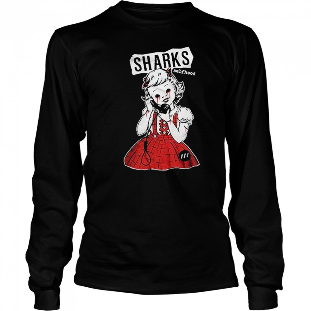 Sharks Selfhood Hang Up T-shirt Long Sleeved