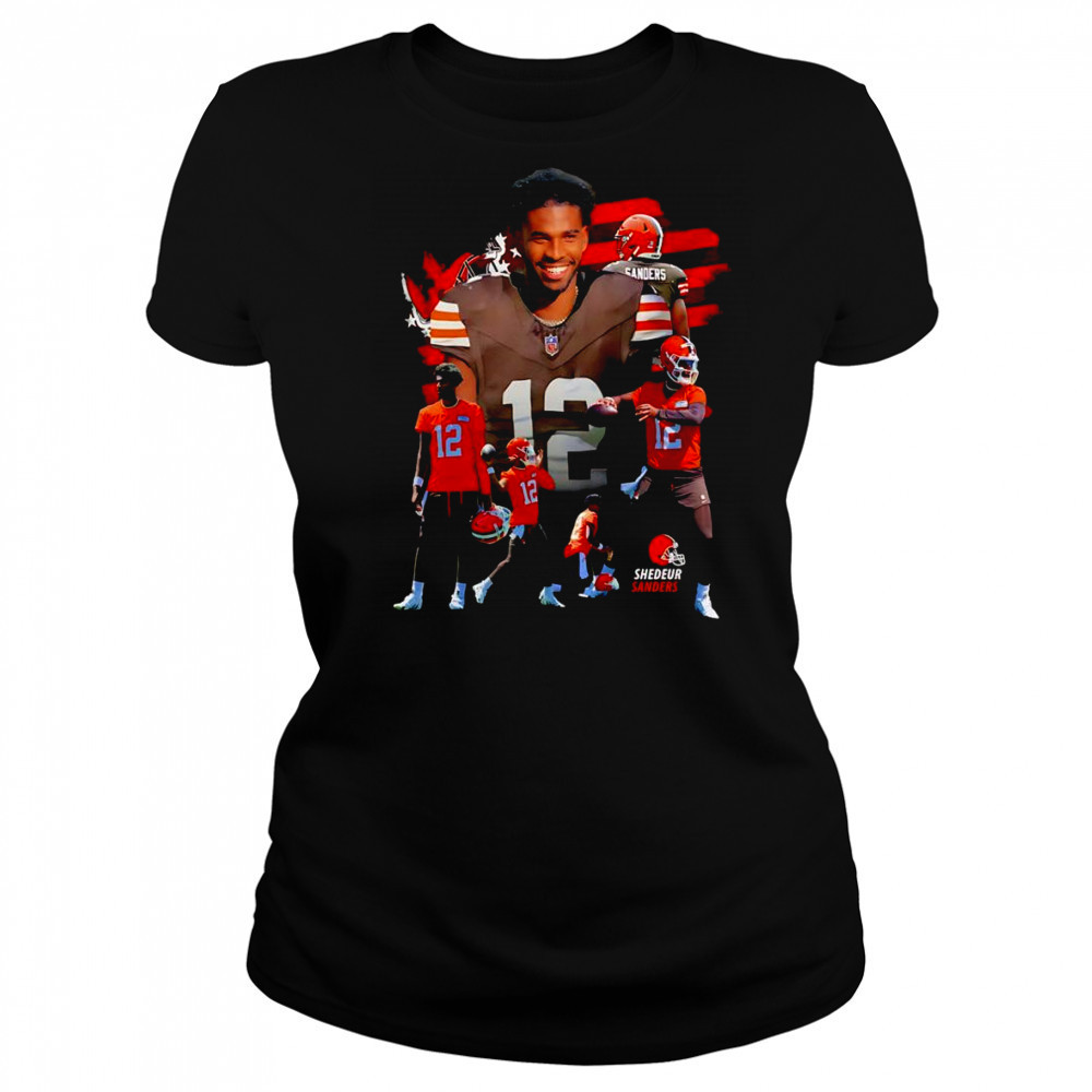 Shedeur Sanders Rookie Cleveland Browns graphic shirt Women's T-shirt