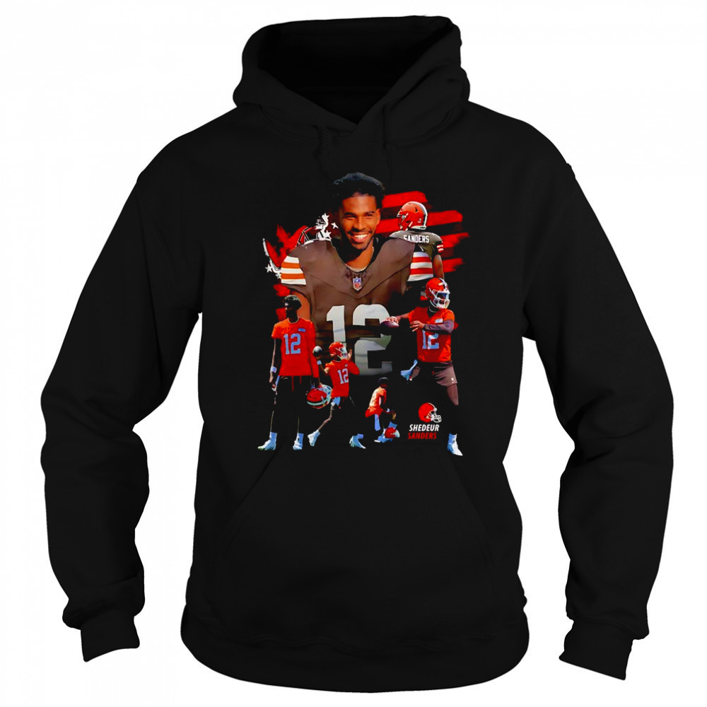 Shedeur Sanders Rookie Cleveland Browns graphic shirt Sweatshirt