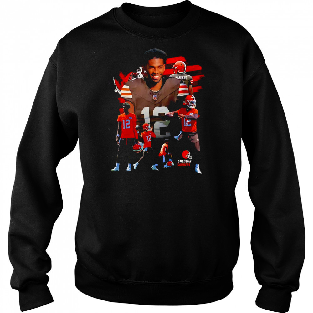 Shedeur Sanders Rookie Cleveland Browns graphic shirt Hoodie