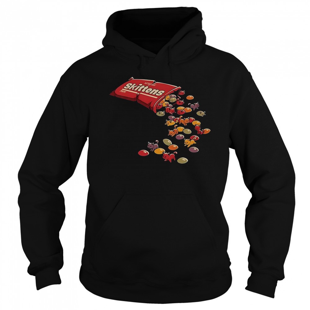 Skittens Cute Candy Cat T-Shirt Sweatshirt