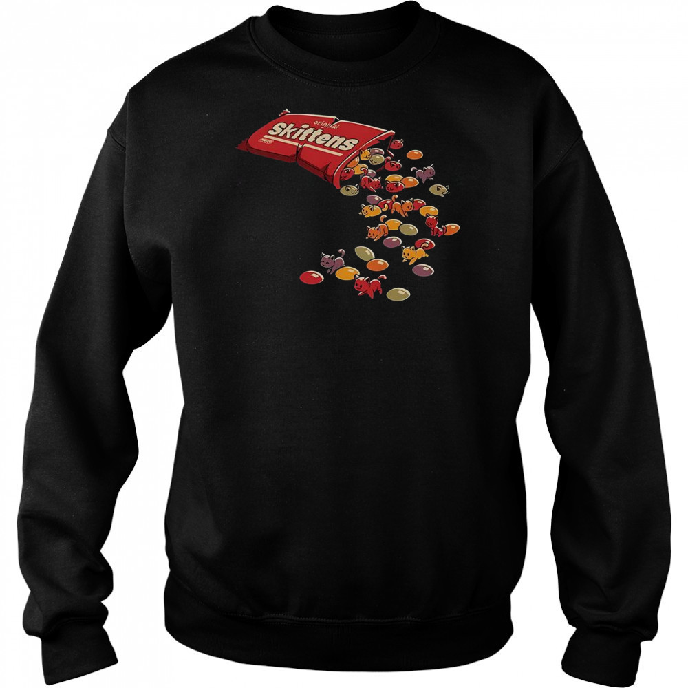 Skittens Cute Candy Cat T-Shirt Hoodie