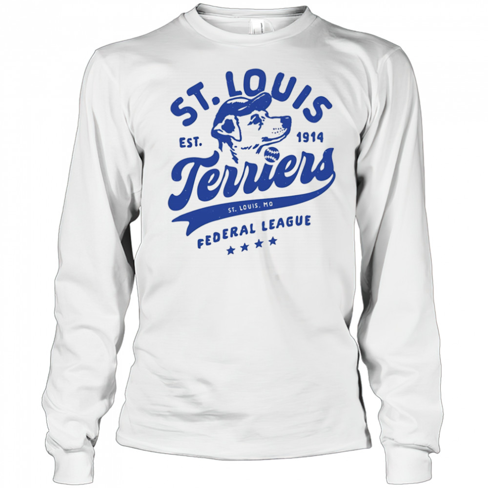 St. Louis Terriers Missouri baseball vintage shirt Long Sleeved