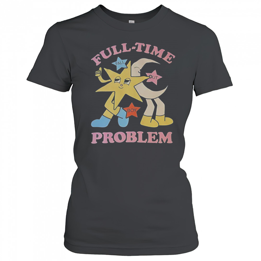 Star And Moon Full Time Problem T-Shirt Women's T-shirt