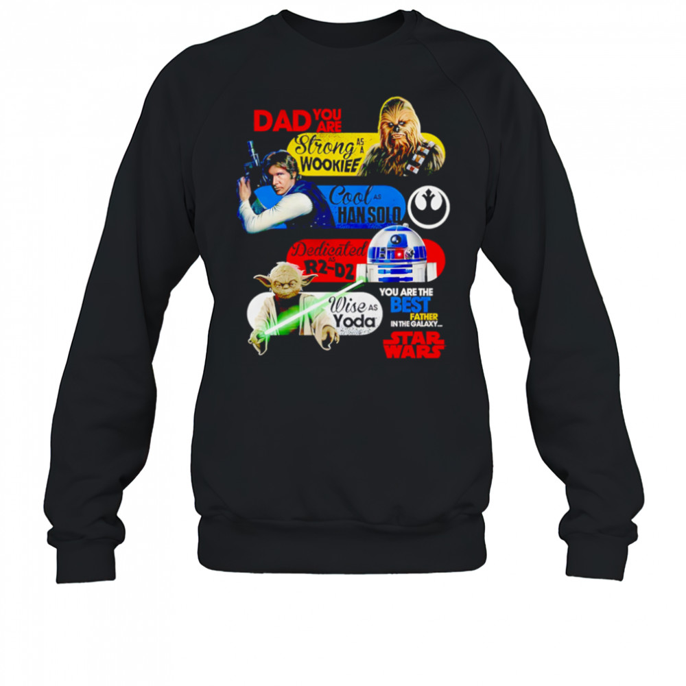Star Wars Fathers Day T Shirt Darth Vader Dad Gift shirt Sweatshirt