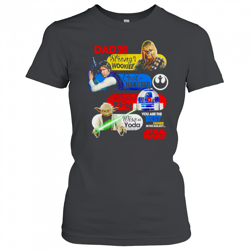 Star Wars Fathers Day T Shirt Darth Vader Dad Gift shirt Women's T-shirt
