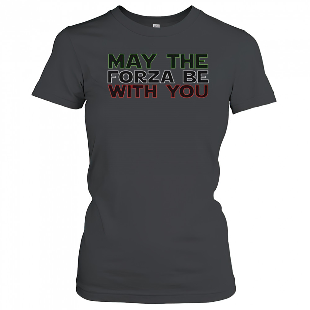 Star Wars May The Forza Be With You T-Shirt Women's T-shirt