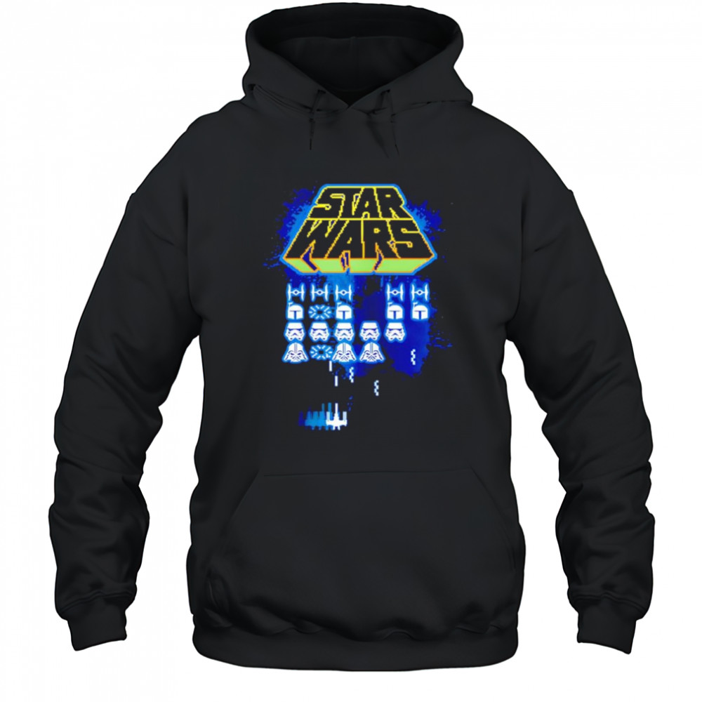 Star Wars X-Wing Space Invaders shirt Hoodie