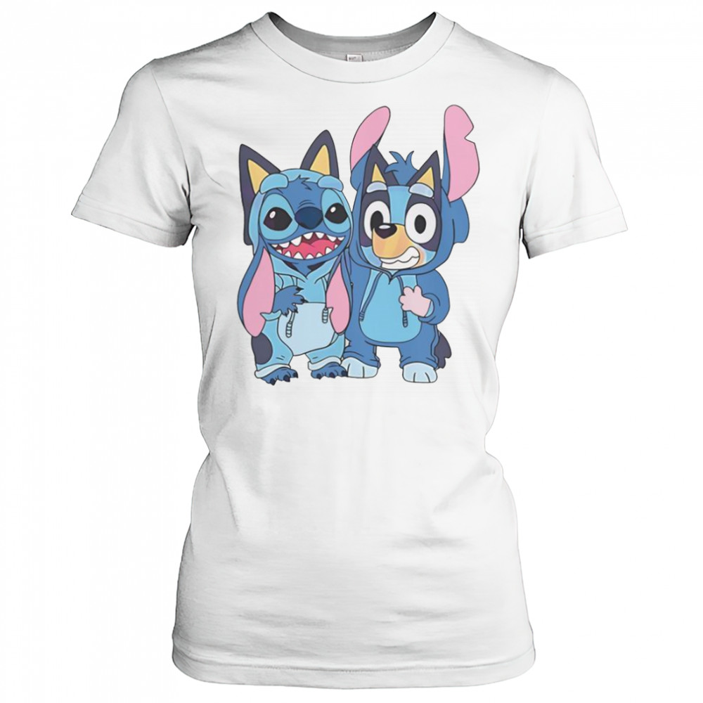 Stitch And Bluey Bluey Costume T-Shirt Women's T-shirt