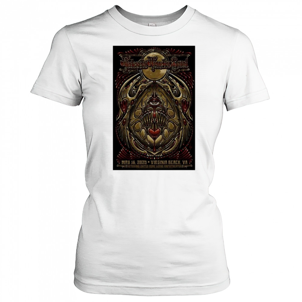 Tedeschi Trucks Band Veterans United Home Loans Amphitheater Virginia Beach, VA May 16 2025 Concert t-shirt Women's T-shirt