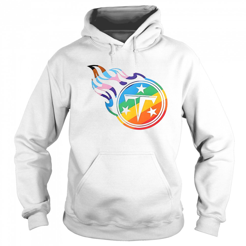 Tennessee Titans Logo Pride T-Shirt Sweatshirt